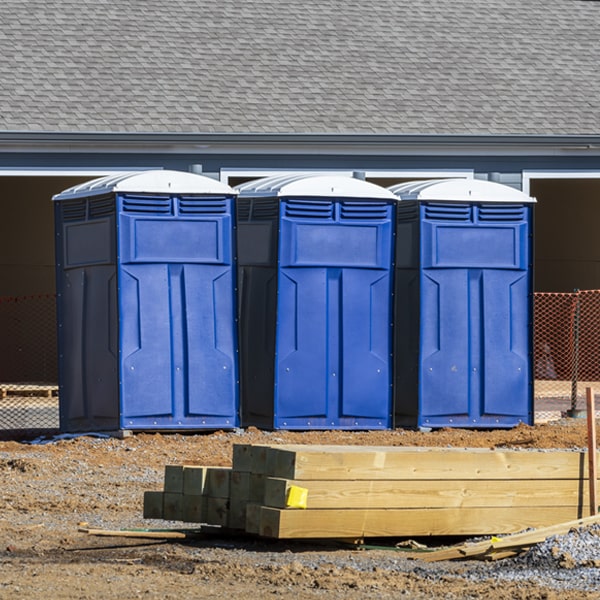 can i customize the exterior of the portable toilets with my event logo or branding in Ladiesburg